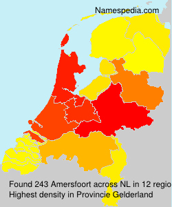 Surname Amersfoort in Netherlands Surname Amersfoort in Netherlands