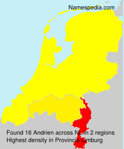 Surname Andrien in Netherlands Surname Andrien in Netherlands