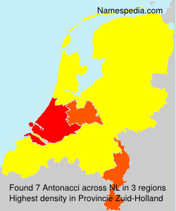 Surname Antonacci in Netherlands Surname Antonacci in Netherlands