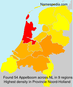 Surname Appelboom in Netherlands Surname Appelboom in Netherlands
