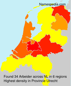 Surname Arbeider in Netherlands Surname Arbeider in Netherlands