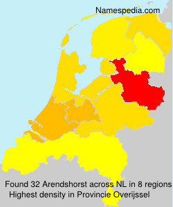 Surname Arendshorst in Netherlands Surname Arendshorst in Netherlands