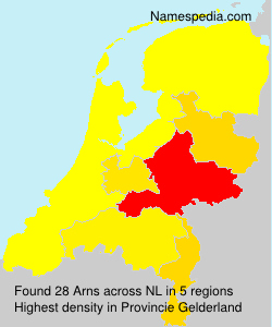 Surname Arns in Netherlands Surname Arns in Netherlands