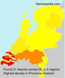 Surname Assche in Netherlands Surname Assche in Netherlands