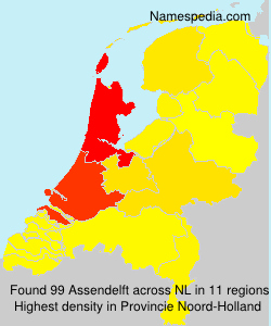 Surname Assendelft in Netherlands Surname Assendelft in Netherlands