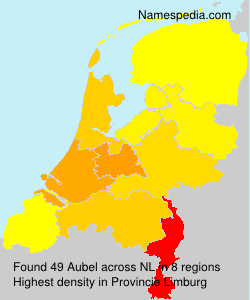 Surname Aubel in Netherlands Surname Aubel in Netherlands