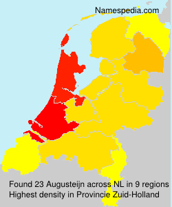 Surname Augusteijn in Netherlands Surname Augusteijn in Netherlands