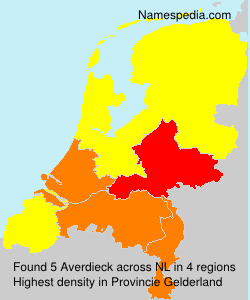Surname Averdieck in Netherlands Surname Averdieck in Netherlands