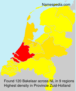 Surname Bakelaar in Netherlands Surname Bakelaar in Netherlands
