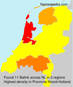 Surname Balink in Netherlands Surname Balink in Netherlands
