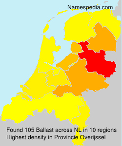 Surname Ballast in Netherlands Surname Ballast in Netherlands