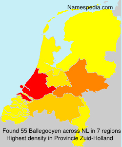 Surname Ballegooyen in Netherlands Surname Ballegooyen in Netherlands