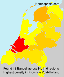 Surname Bandell in Netherlands Surname Bandell in Netherlands