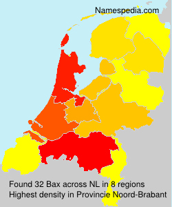 Surname Bax in Netherlands Surname Bax in Netherlands