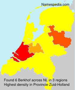 Surname Berkhof in Netherlands Surname Berkhof in Netherlands