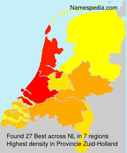 Surname Best in Netherlands Surname Best in Netherlands