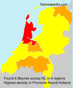 Surname Beynes in Netherlands Surname Beynes in Netherlands