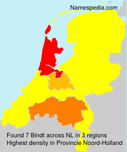 Surname Bindt in Netherlands Surname Bindt in Netherlands