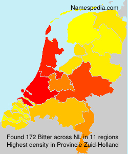 Surname Bitter in Netherlands Surname Bitter in Netherlands