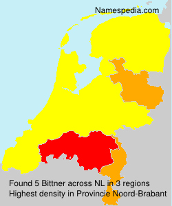 Surname Bittner in Netherlands Surname Bittner in Netherlands