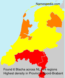 Surname Blacha in Netherlands