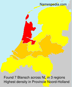 Surname Blansch in Netherlands Surname Blansch in Netherlands