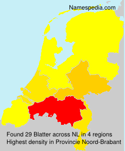 Surname Blatter in Netherlands Surname Blatter in Netherlands