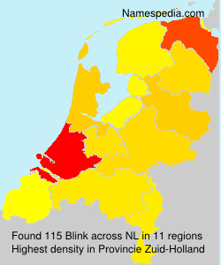 Surname Blink in Netherlands Surname Blink in Netherlands