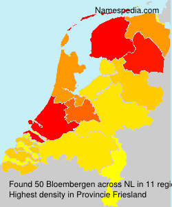 Surname Bloembergen in Netherlands Surname Bloembergen in Netherlands