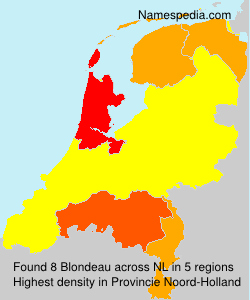 Surname Blondeau in Netherlands Surname Blondeau in Netherlands