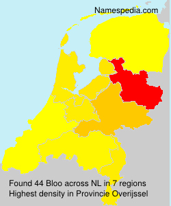 Surname Bloo in Netherlands Surname Bloo in Netherlands