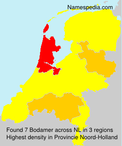Surname Bodamer in Netherlands Surname Bodamer in Netherlands