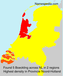 Surname Boeckling in Netherlands Surname Boeckling in Netherlands