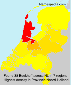 Surname Boekhoff in Netherlands Surname Boekhoff in Netherlands