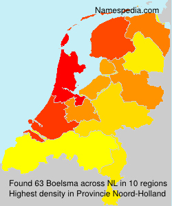 Surname Boelsma in Netherlands Surname Boelsma in Netherlands