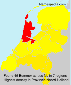 Surname Bommer in Netherlands Surname Bommer in Netherlands
