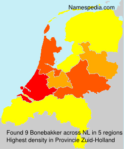 Surname Bonebakker in Netherlands Surname Bonebakker in Netherlands