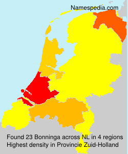 Surname Bonninga in Netherlands Surname Bonninga in Netherlands