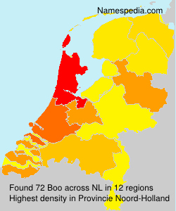 Surname Boo in Netherlands Surname Boo in Netherlands