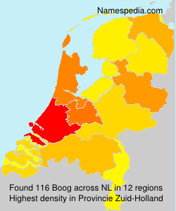 Surname Boog in Netherlands Surname Boog in Netherlands