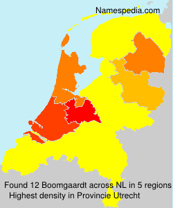 Surname Boomgaardt in Netherlands Surname Boomgaardt in Netherlands