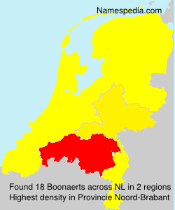 Surname Boonaerts in Netherlands Surname Boonaerts in Netherlands