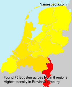 Surname Boosten in Netherlands Surname Boosten in Netherlands
