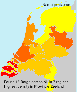 Surname Borgo in Netherlands Surname Borgo in Netherlands