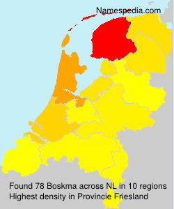 Surname Boskma in Netherlands Surname Boskma in Netherlands
