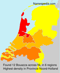 Surname Bouazza in Netherlands Surname Bouazza in Netherlands