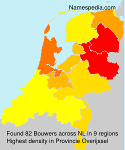 Surname Bouwers in Netherlands Surname Bouwers in Netherlands