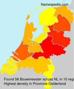 Surname Bouwmeester in Netherlands Surname Bouwmeester in Netherlands