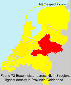 Surname Bouwmeister in Netherlands Surname Bouwmeister in Netherlands