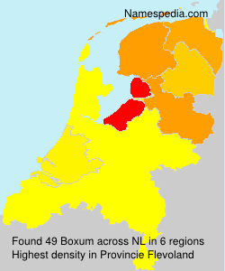 Surname Boxum in Netherlands Surname Boxum in Netherlands